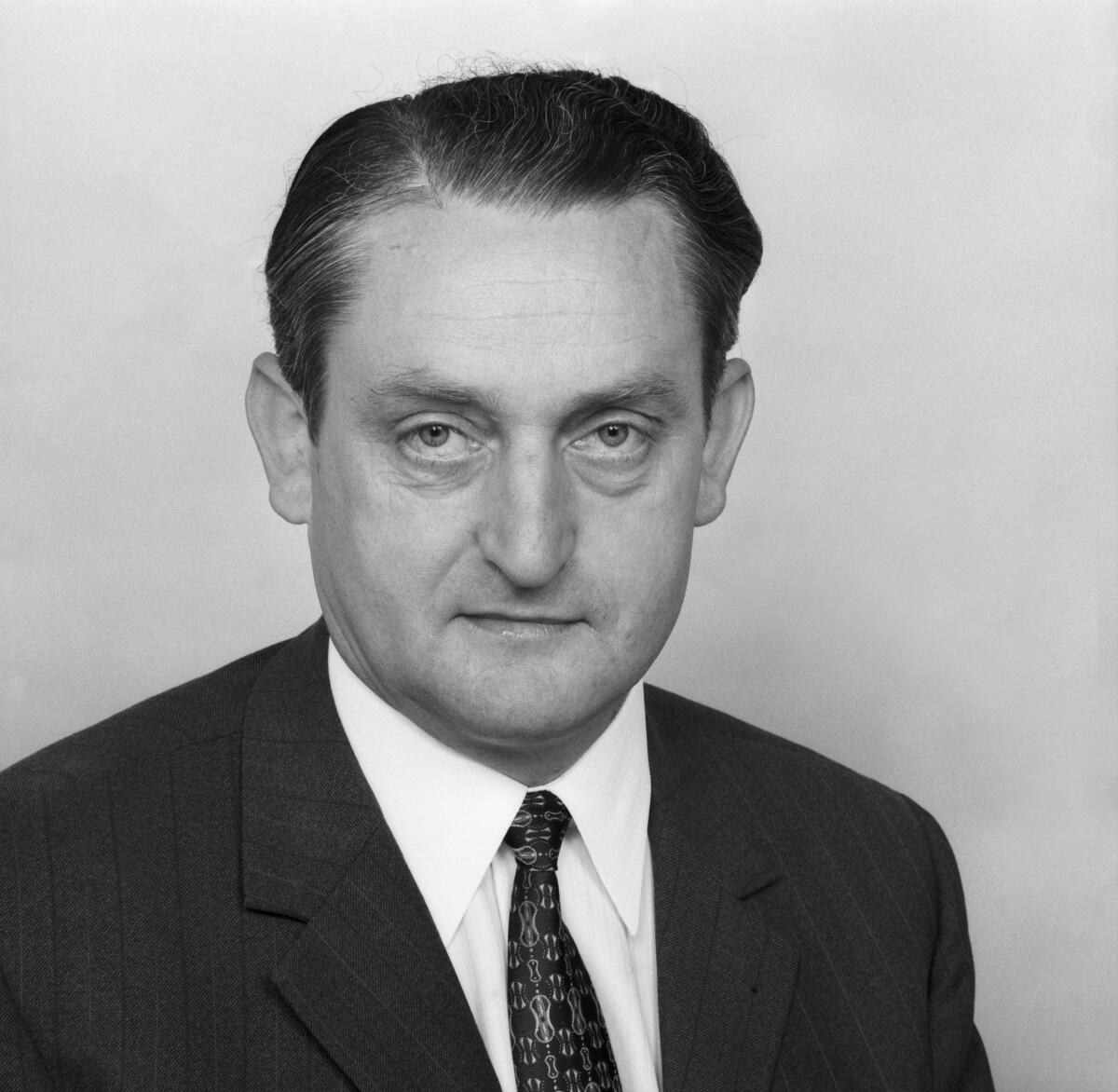 Bundestagsporträt Herbert Gruhl, 1970